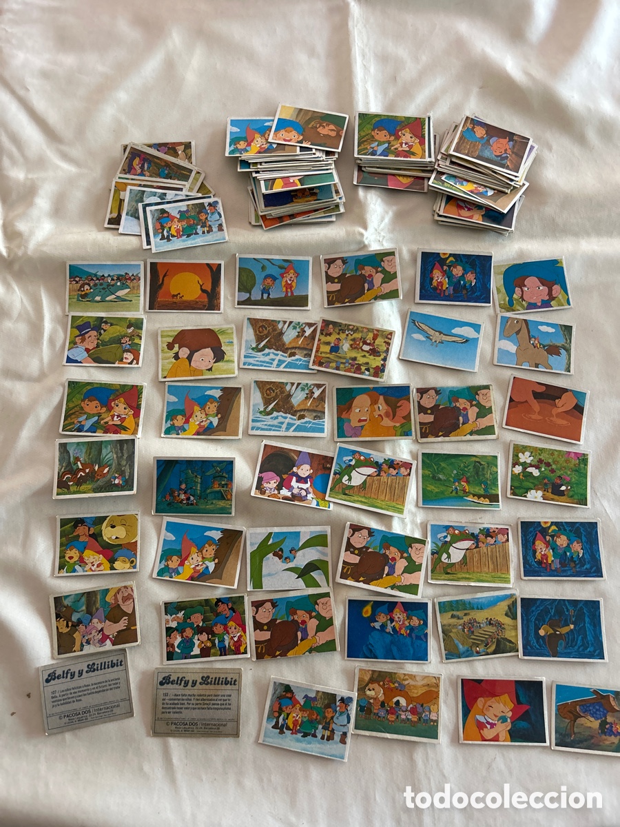 Coleccionismo cromos antiguos: Lote de 155 Cromos Belfy y Lillibit.Pacosa Dos.1982