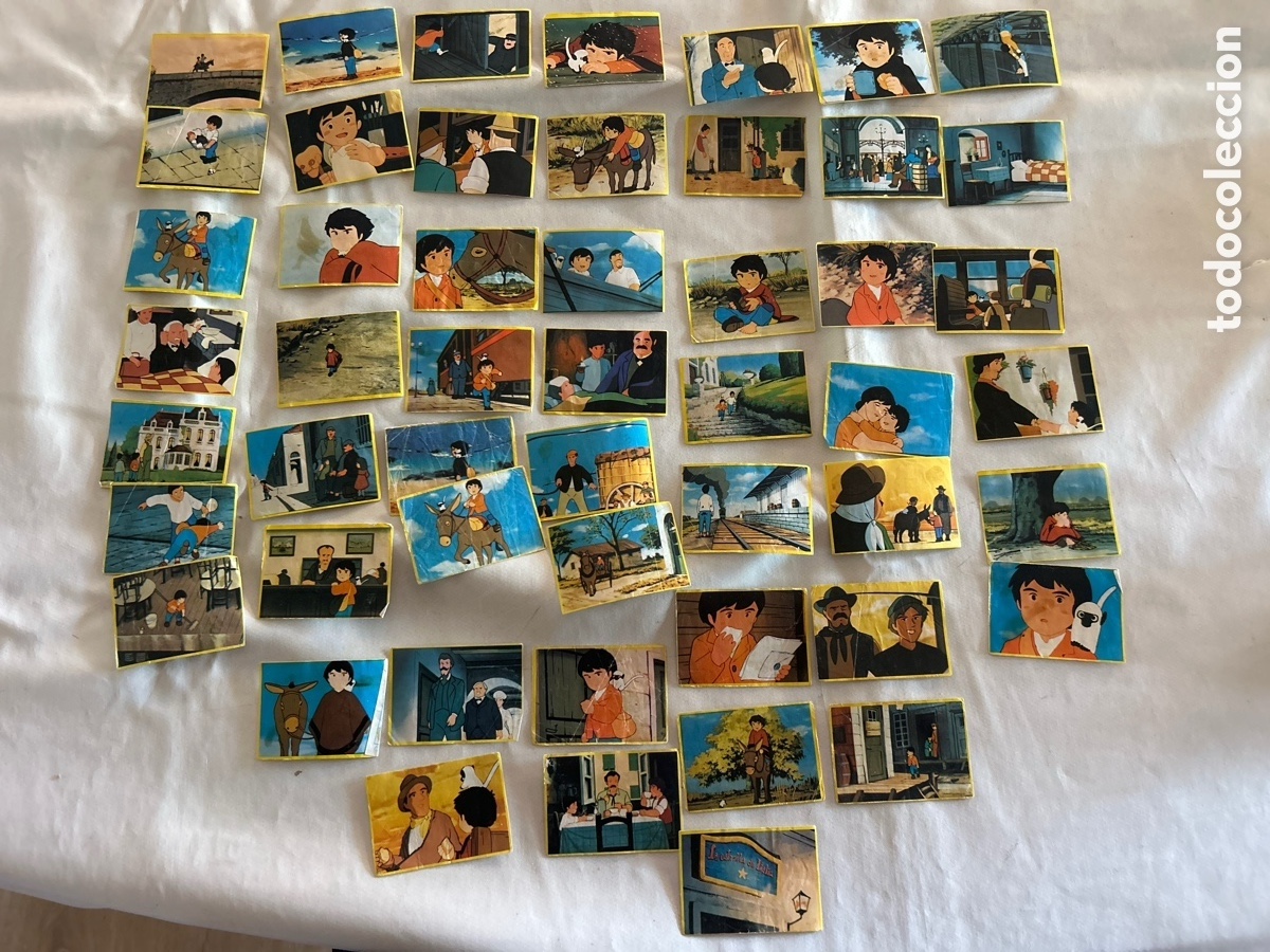Coleccionismo cromos antiguos: Lote de 51 Cromos de Marco de Danone a&ntilde;os 80