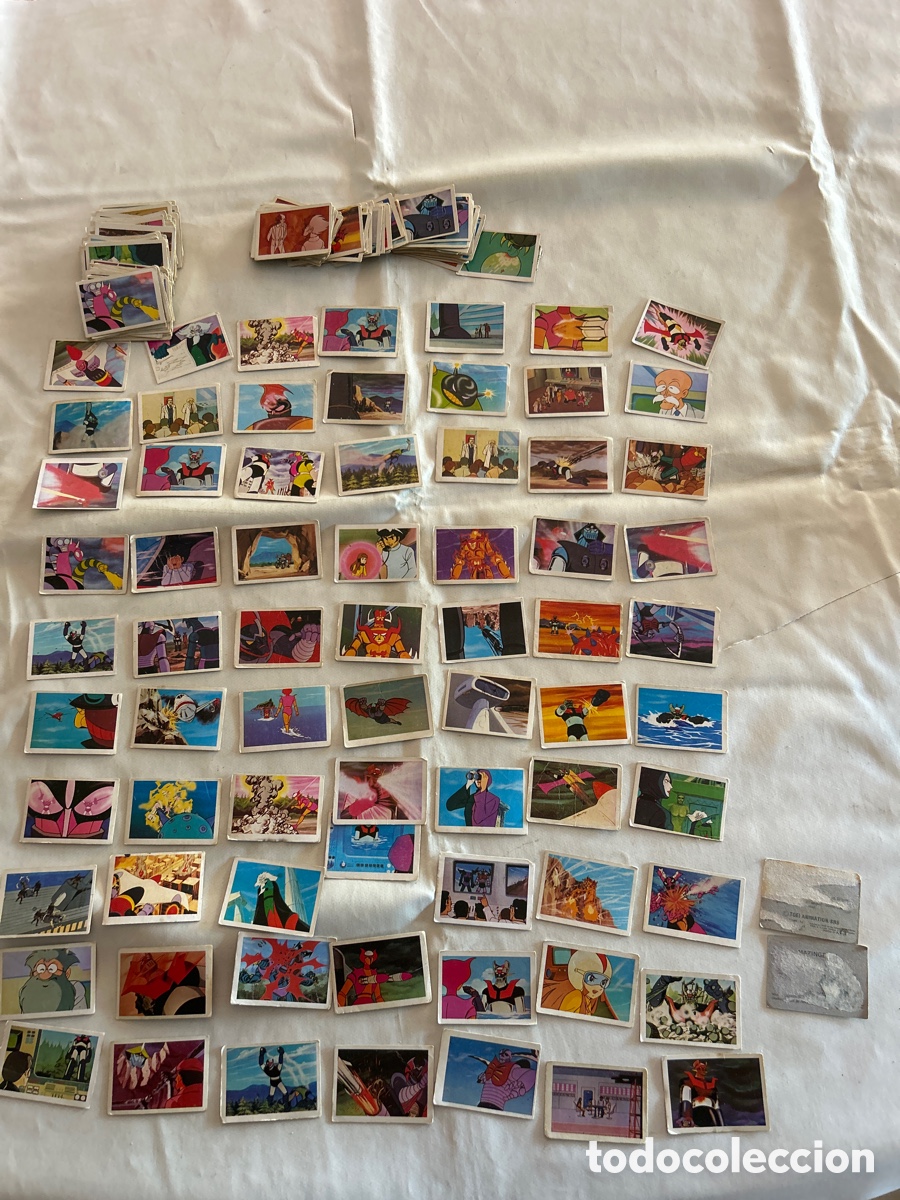 Coleccionismo cromos antiguos: Lote 200 cromos Mazinger Z.Editoial Fher.1978