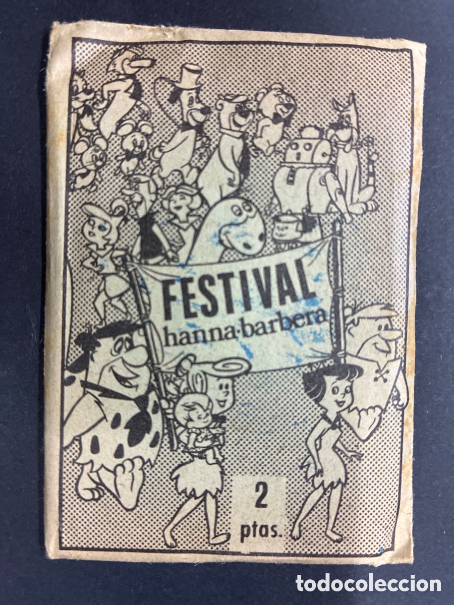 Coleccionismo cromos antiguos: SOBRE CROMOS SIN ABRIR ALBUM FESTIVAL HANNA BARBERA EDITORAL FHER