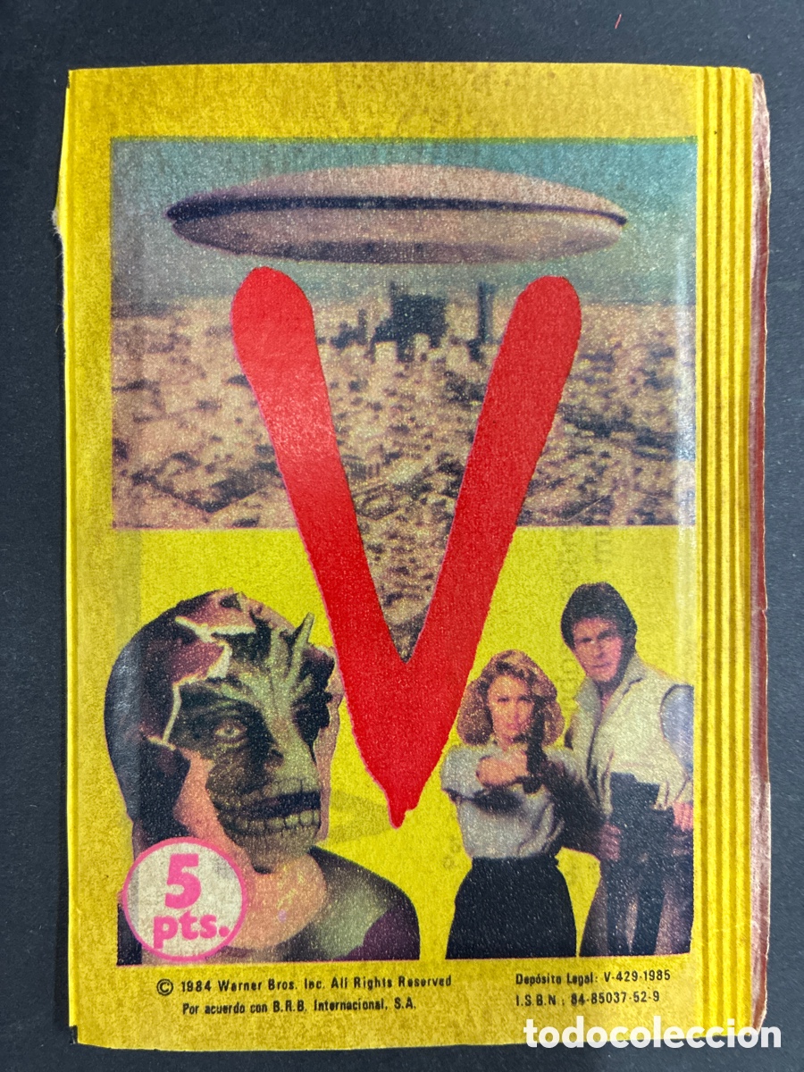 Coleccionismo cromos antiguos: SOBRE CROMOS SIN ABRIR ALBUM SERIE T.V V EDITORIAL MAGA