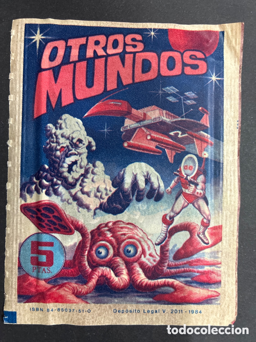 Coleccionismo cromos antiguos: SOBRE CROMOS SIN ABRIR ALBUM OTROS MUNDOS EDITORIAL MAGA