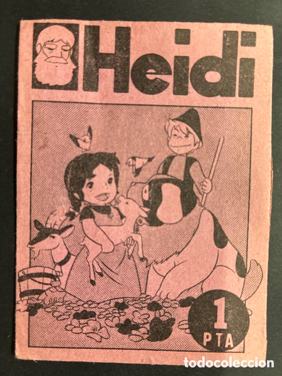 Coleccionismo cromos antiguos: SOBRE CROMOS SIN ABRIR ALBUM SERIE T.V HEIDI EDITORIAL FHER