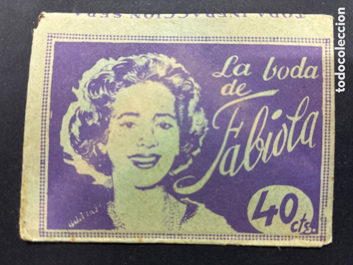 Coleccionismo cromos antiguos: SOBRE CROMOS SIN ABRIR ALBUM LA BODA DE FABIOLA EDITORIAL FHER