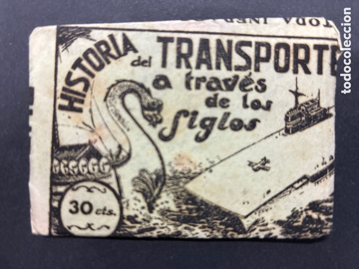 Coleccionismo cromos antiguos: SOBRE CROMOS SIN ABRIR ALBUM HISTORIA DEL TRANSPORTER A TRAVES DE LOS SIGLOS EDITORIAL FHER