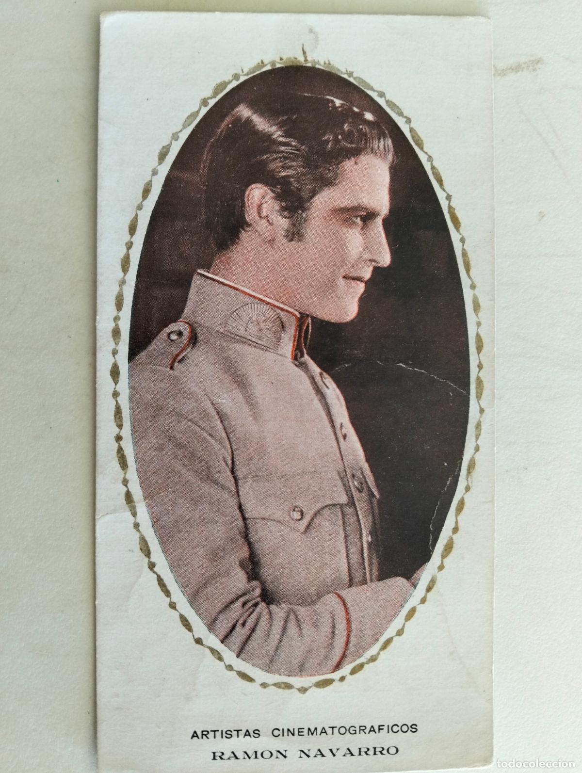 Coleccionismo cromos antiguos: CROMO ARTISTAS CINEMATOGRAFICOS, RAMON NAVARRO, SERIE 2 N&ordm; 12, CHOCOLATES AMATLLER