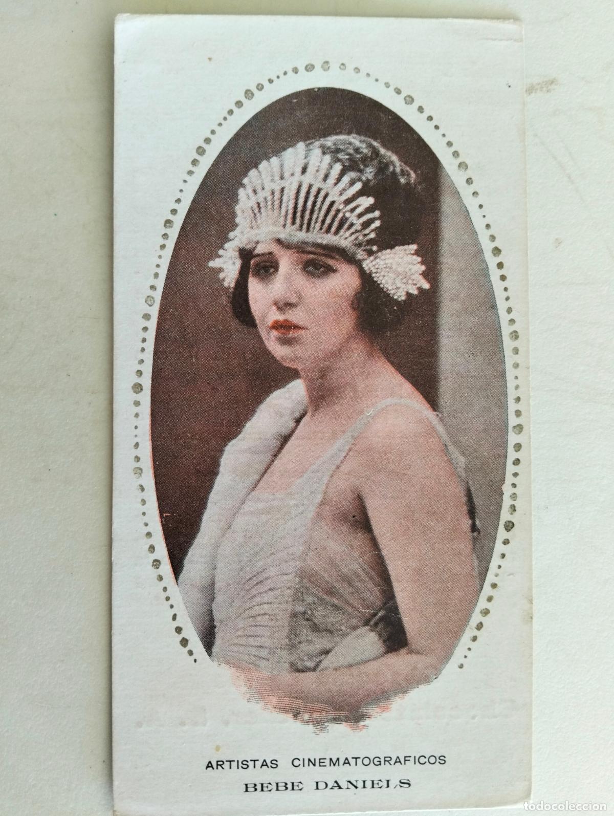 Coleccionismo cromos antiguos: CROMO ARTISTAS CINEMATOGRAFICOS, BEBE DANIELS, SERIE 2 N&ordm; 3, CHOCOLATES AMATLLER