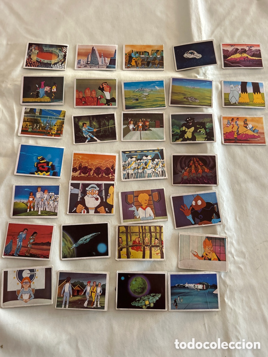 Colecionismo Cromos antigos: Lote de 31 cromos Erase una vez..el espacio. Ediciones Este.1982
