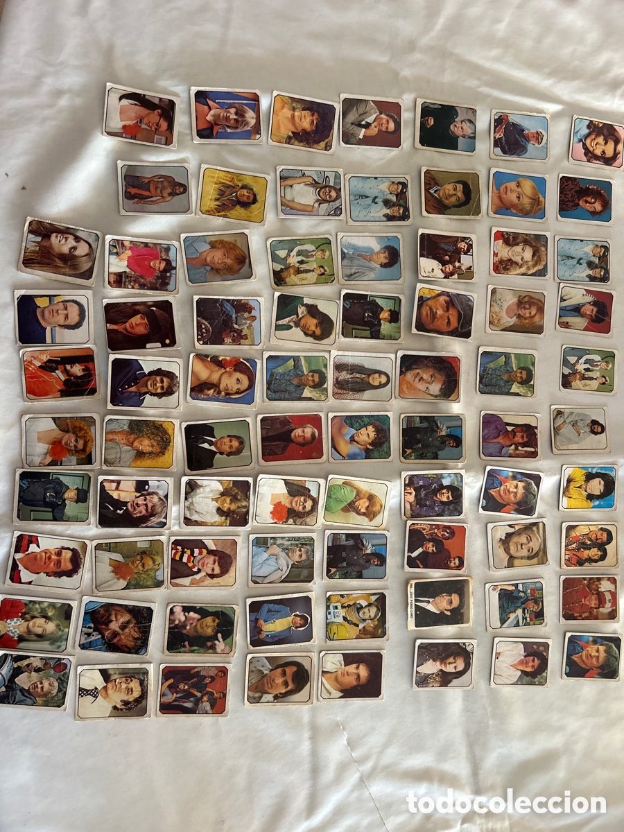 Coleccionismo cromos antiguos: Lote de 78 cromos Fans. Ediciones Este.1976