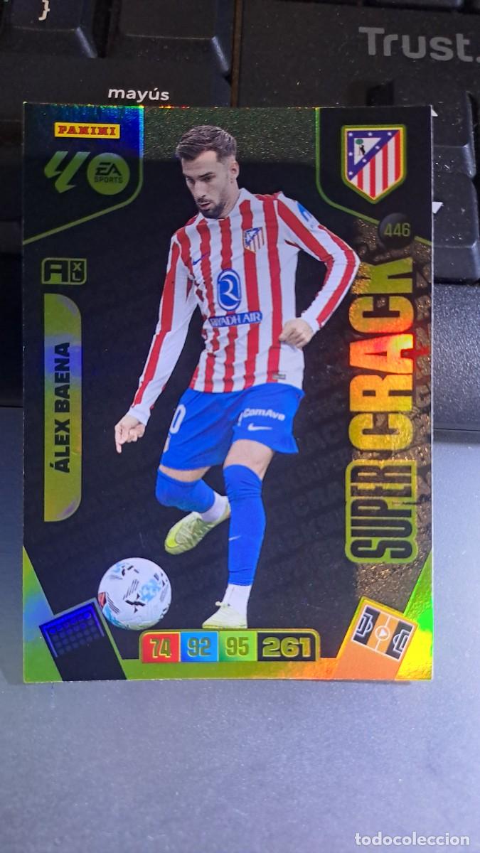 Coleccionismo cromos antiguos: ADRENALYN XL ALEX BAENA 446 SUPER CRACK 446 ATLETICO DE MADRID CROMO LIGA 2025 2026 25 26 PANINI
