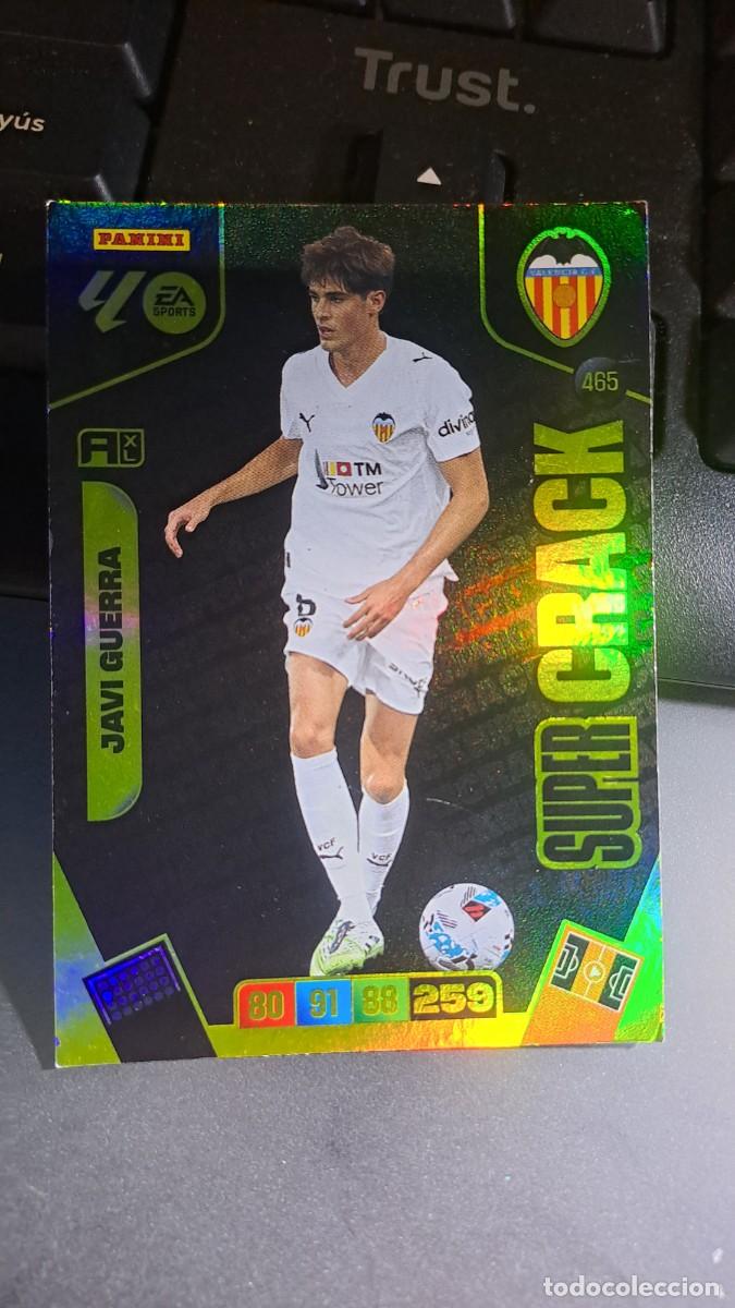 Coleccionismo cromos antiguos: ADRENALYN XL JAVI GUERRA 465 SUPER CRACK 465 VALENCIA CROMO LIGA 2025 2026 25 26 PANINI