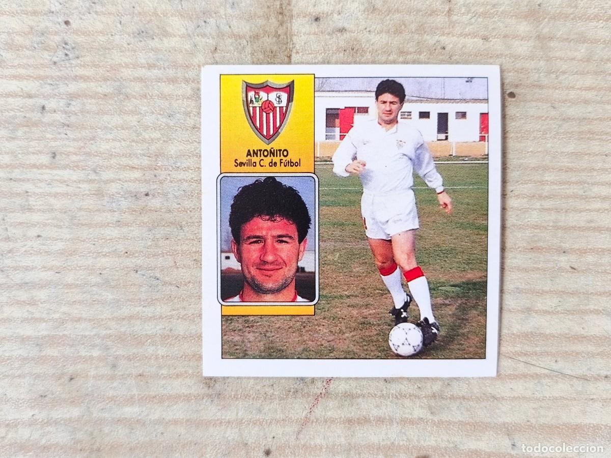 Coleccionismo cromos antiguos: Cromo Este 1992-1993 - 92-93 - Anto&ntilde;ito Sevilla - Sin Pegar