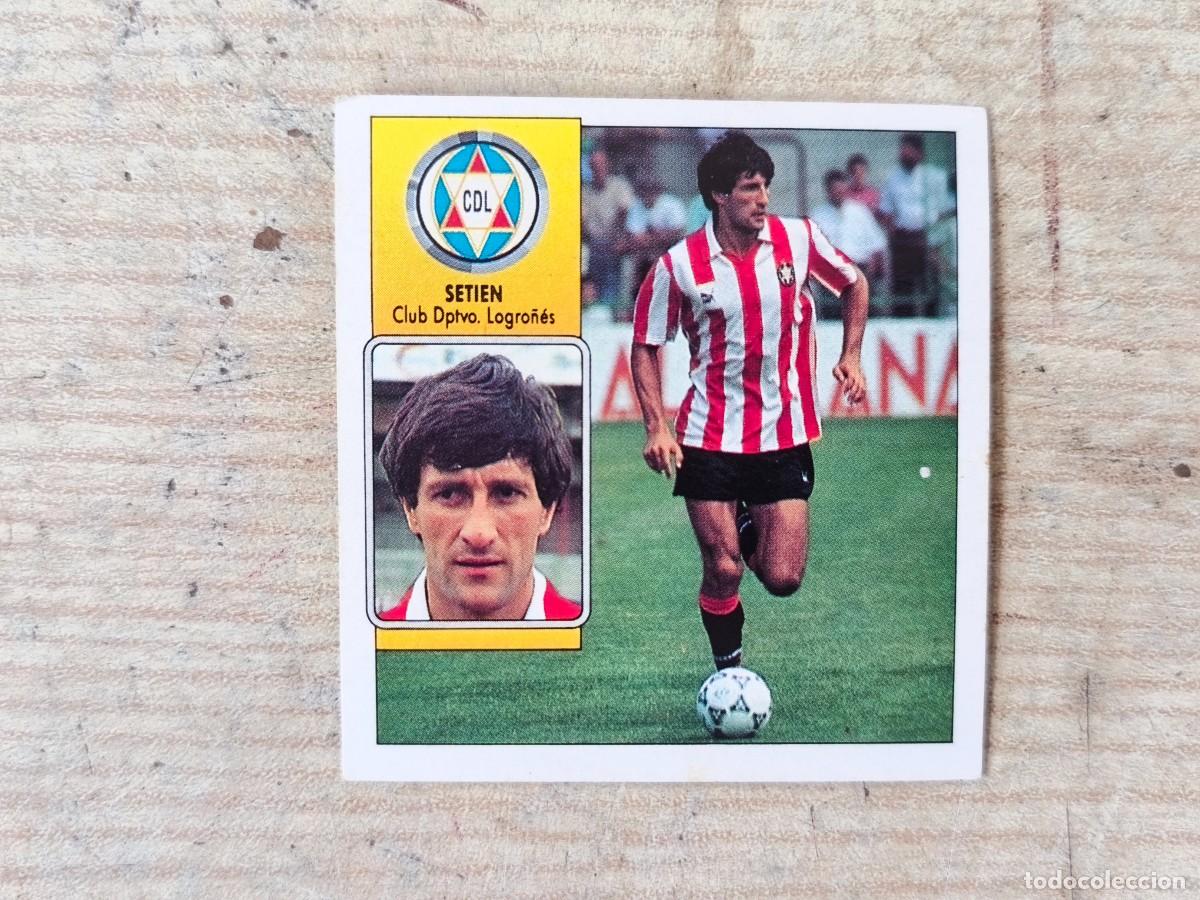 Coleccionismo cromos antiguos: Cromo Este 1992-1993 - 92-93 - Setien Logro&ntilde;es - Sin Pegar