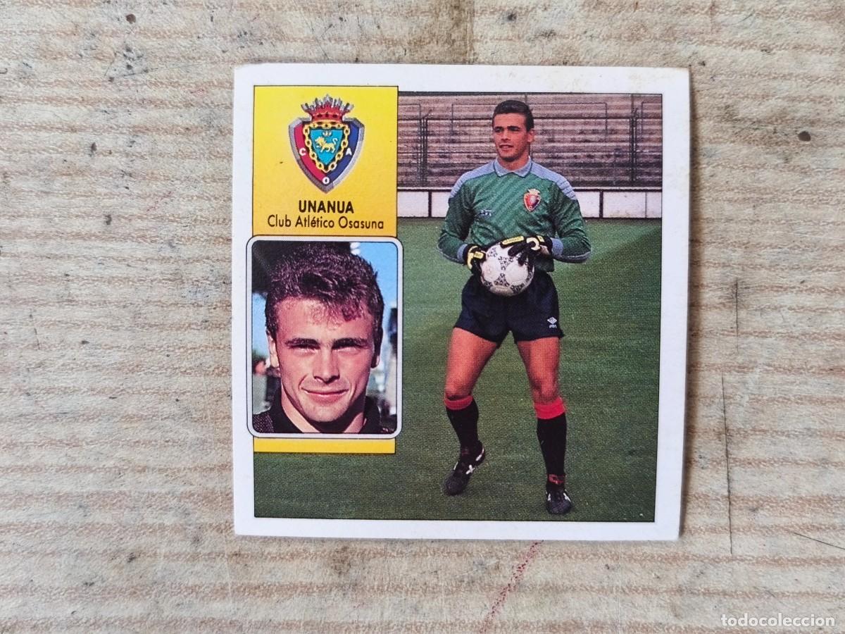 Coleccionismo cromos antiguos: Cromo Este 1992-1993 - 92-93 - Unanua Osasuna - Sin Pegar