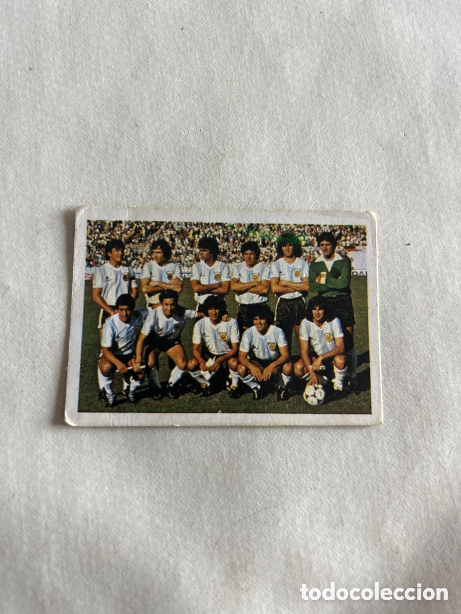 Coleccionismo cromos antiguos: Cromo Argentina Mundial Espa&ntilde;a 1982.Artua