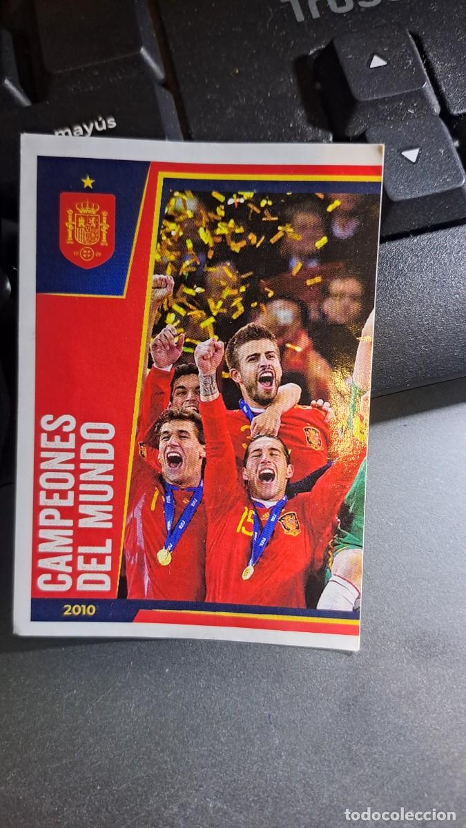 Coleccionismo cromos antiguos: CROMO CAMPEONES DEL MUNDO 2010 1 ESPA&Ntilde;A VAMOS SELECCION 1 ESPA&Ntilde;OLA EURO 2024 CARREFOUR PANINI