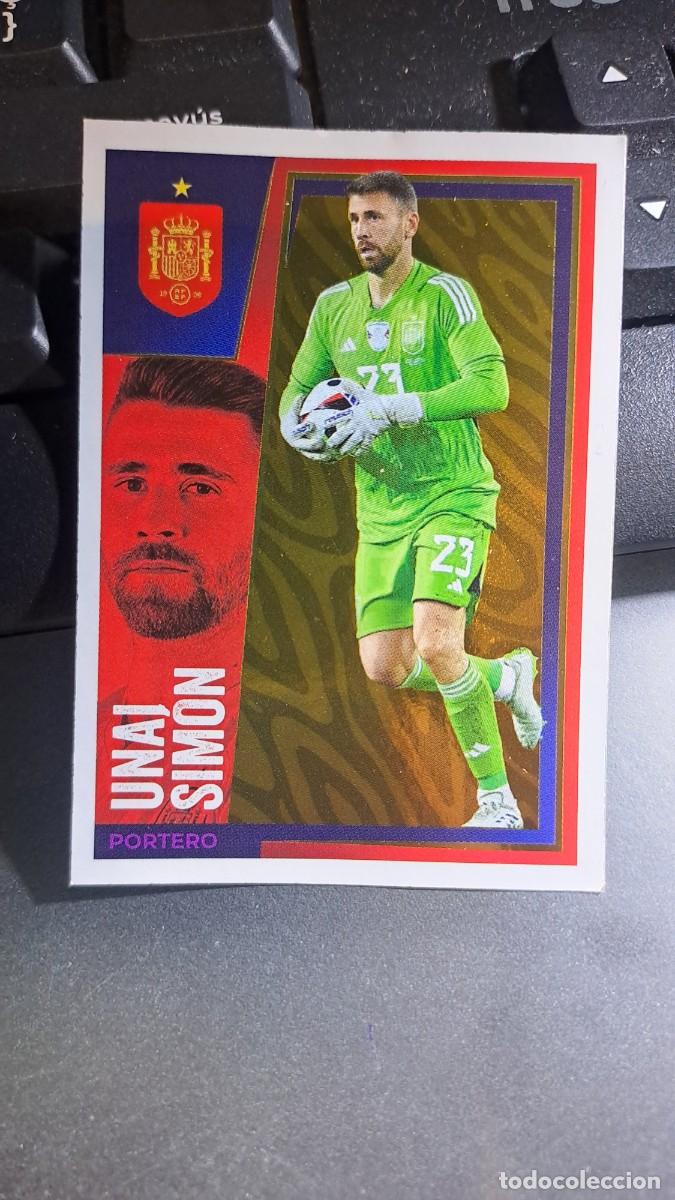 Coleccionismo cromos antiguos: CROMO 6 UNAI SIMON 6 ESPA&Ntilde;A VAMOS SELECCION 6 SELECCION ESPA&Ntilde;OLA EURO 2024 CARREFOUR PANINI