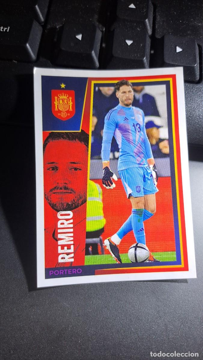Coleccionismo cromos antiguos: CROMO 7 REMIRO 7 ESPA&Ntilde;A VAMOS SELECCION 7 SELECCION ESPA&Ntilde;OLA EURO 2024 CARREFOUR PANINI