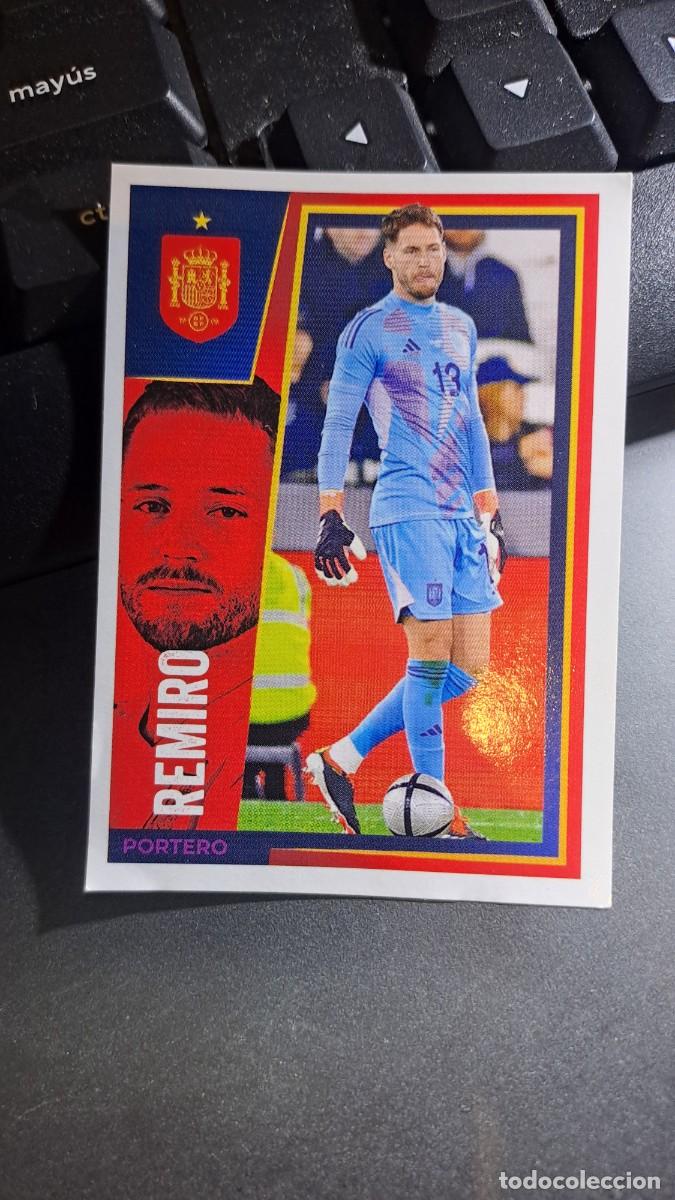 Coleccionismo cromos antiguos: CROMO 7 REMIRO 7 ESPA&Ntilde;A VAMOS SELECCION 7 SELECCION ESPA&Ntilde;OLA EURO 2024 CARREFOUR PANINI