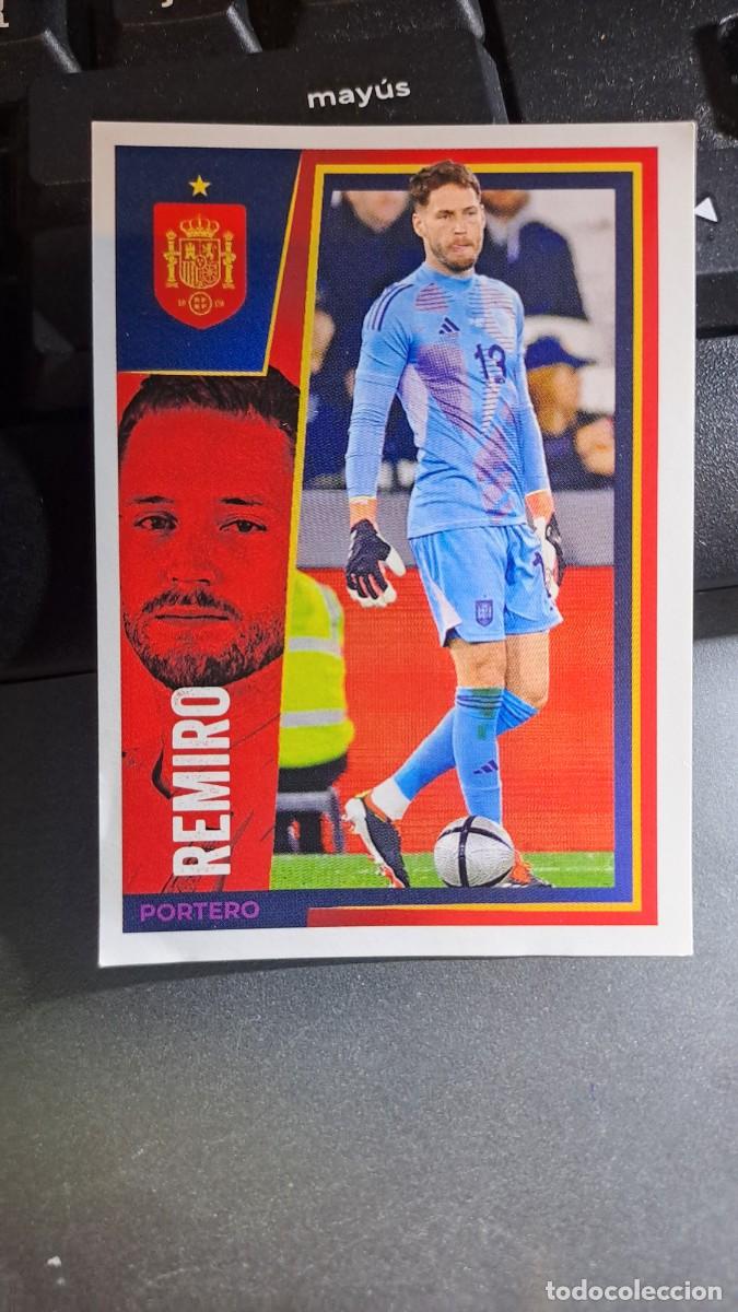 Coleccionismo cromos antiguos: CROMO 7 REMIRO 7 ESPA&Ntilde;A VAMOS SELECCION 7 SELECCION ESPA&Ntilde;OLA EURO 2024 CARREFOUR PANINI