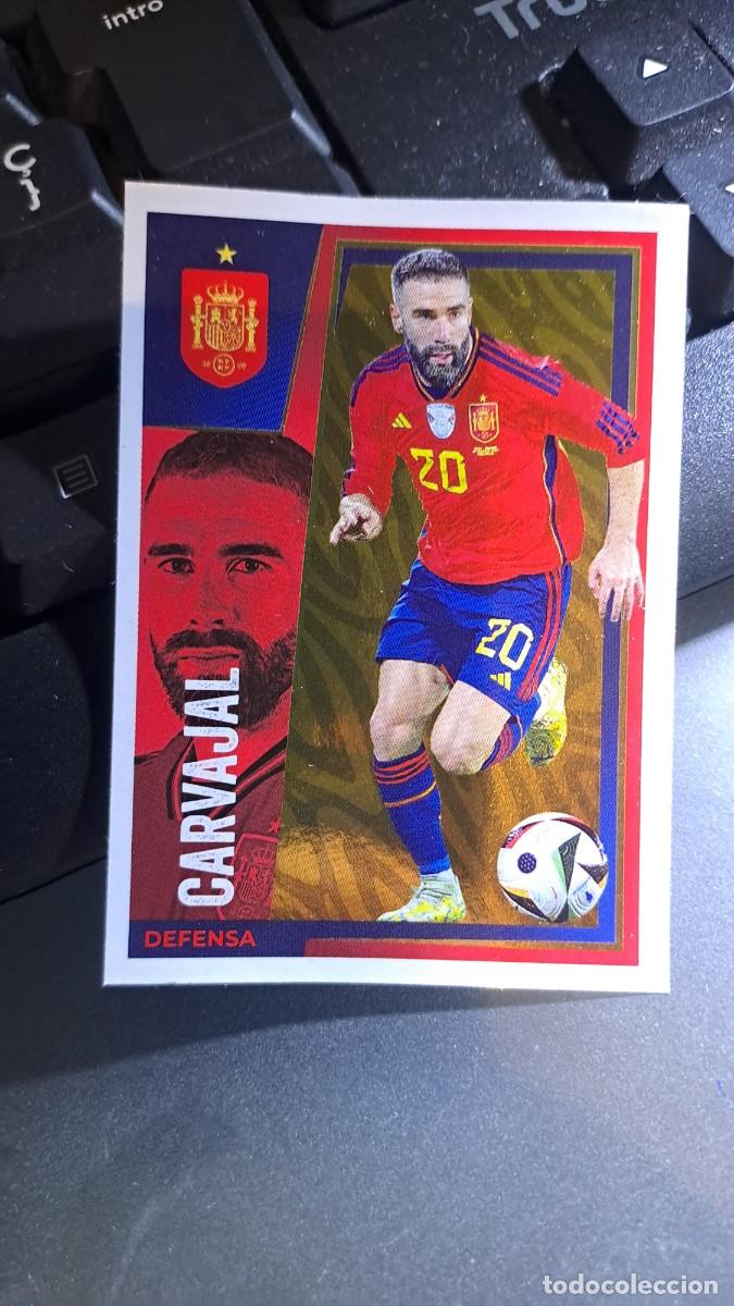 Coleccionismo cromos antiguos: CROMO 9 CARVAJAL 9 ESPA&Ntilde;A VAMOS SELECCION 9 SELECCION ESPA&Ntilde;OLA EURO 2024 CARREFOUR PANINI