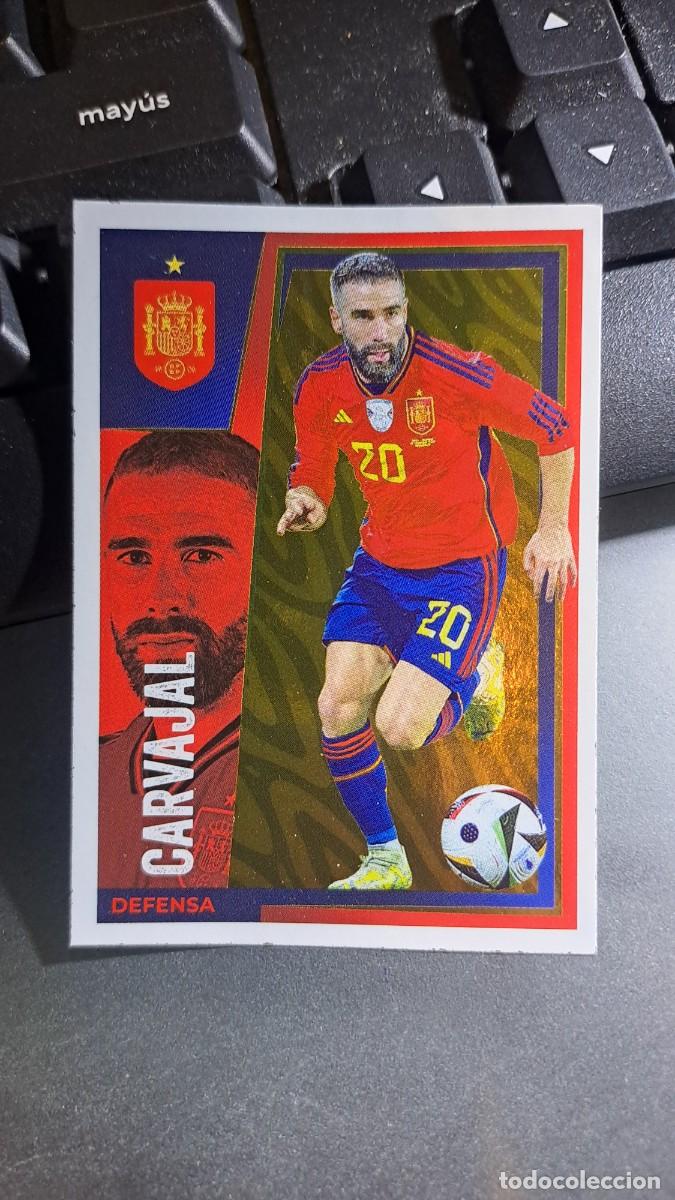 Coleccionismo cromos antiguos: CROMO 9 CARVAJAL 9 ESPA&Ntilde;A VAMOS SELECCION 9 SELECCION ESPA&Ntilde;OLA EURO 2024 CARREFOUR PANINI