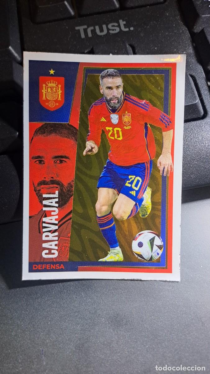 Coleccionismo cromos antiguos: CROMO 9 CARVAJAL 9 ESPA&Ntilde;A VAMOS SELECCION 9 SELECCION ESPA&Ntilde;OLA EURO 2024 CARREFOUR PANINI