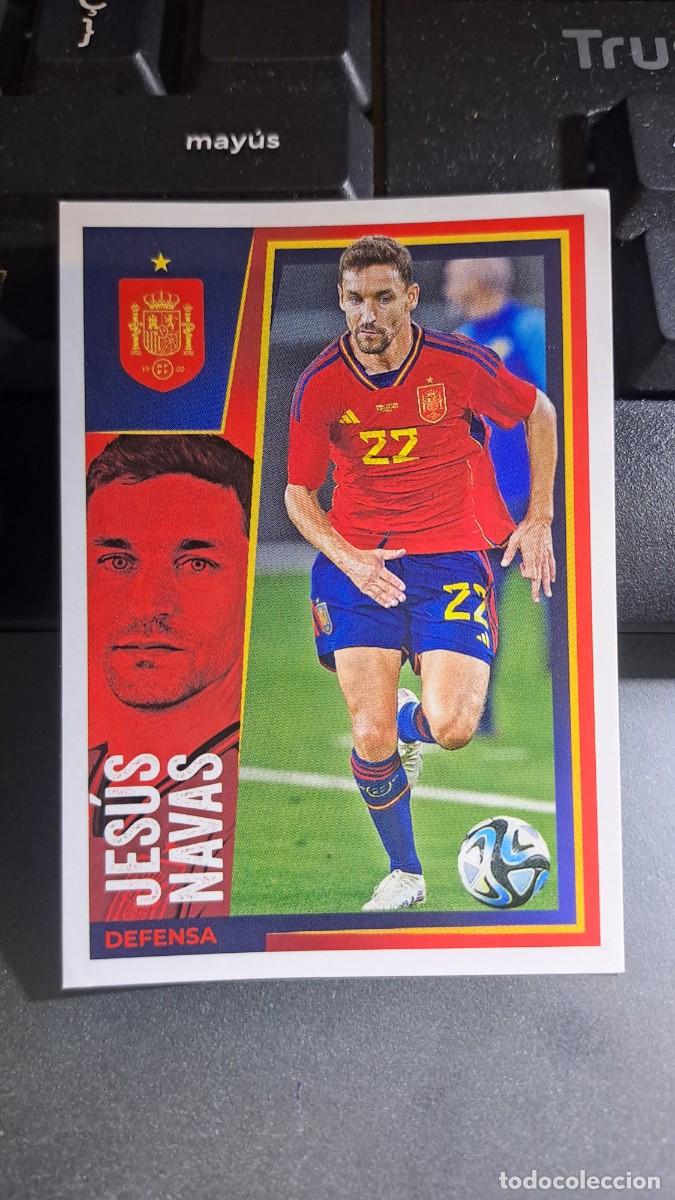 Coleccionismo cromos antiguos: CROMO 10 JESUS NAVAS 10 ESPA&Ntilde;A VAMOS SELECCION 10 SELECCION ESPA&Ntilde;OLA EURO 2024 CARREFOUR PANINI