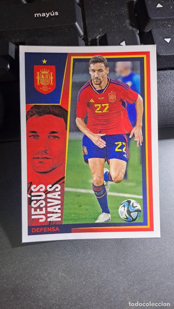 Coleccionismo cromos antiguos: CROMO 10 JESUS NAVAS 10 ESPA&Ntilde;A VAMOS SELECCION 10 SELECCION ESPA&Ntilde;OLA EURO 2024 CARREFOUR PANINI