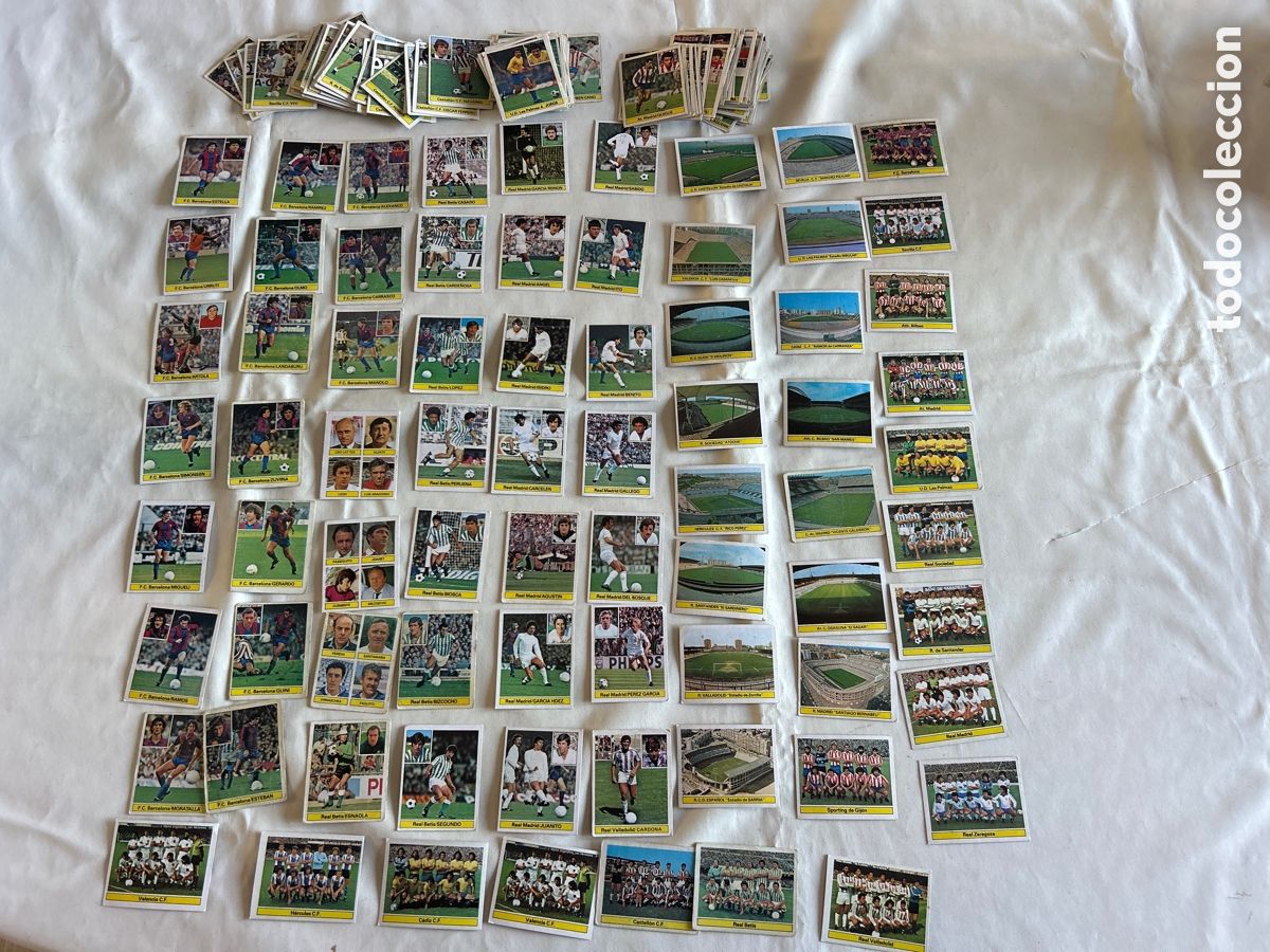 Coleccionismo cromos antiguos: Gran lote de 219 cromos Liga81-82. Ediciones Este