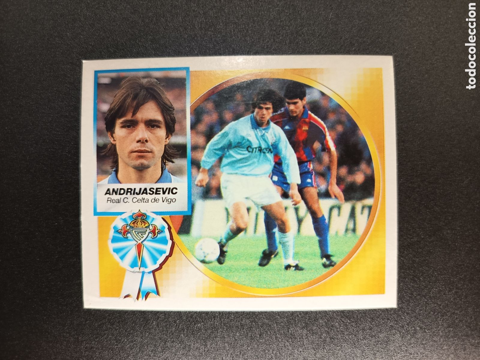Collectable Antique Stickers: ANDRIJASEVIC CELTA DE VIGO LIGA 94-95 1994-95 1994 1995 EDICIONES ESTE BAJA SIN PEGAR