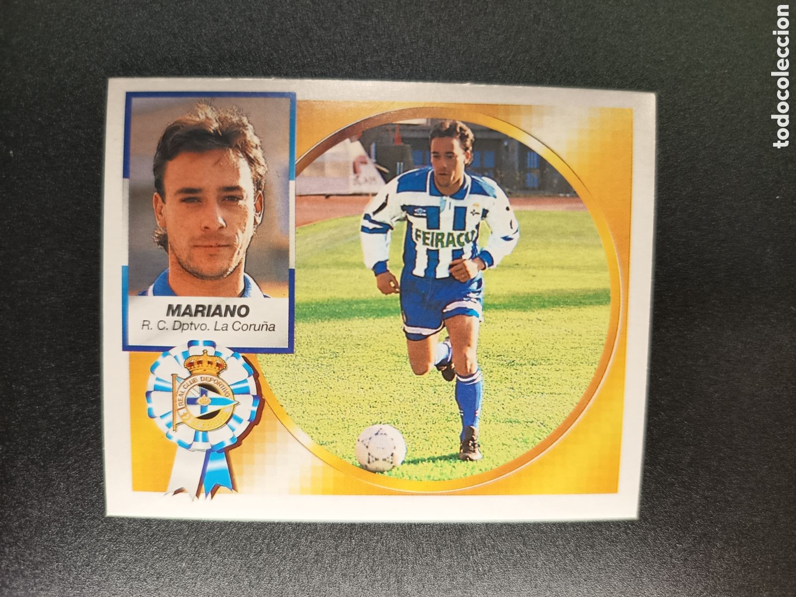 Colecionismo Cromos antigos: MARIANO DEPORTIVO DE LA CORU&Ntilde;A LIGA 94-95 1994-95 1994 1995 EDICIONES ESTE BAJA SIN PEGAR
