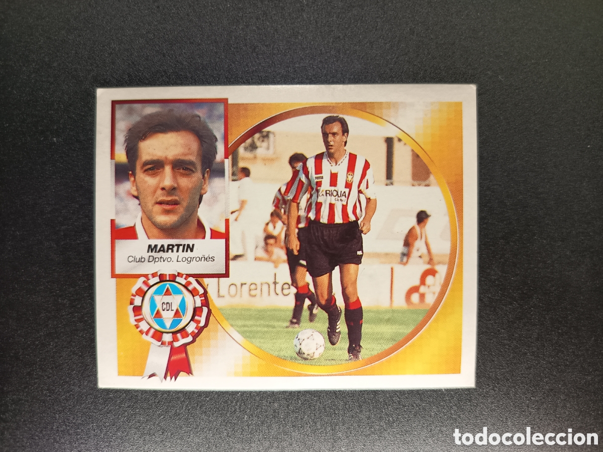 Sammeln alte Sammelbilder: MARTIN CD LOGRO&Ntilde;ES LIGA 94-95 1994-95 1994 1995 EDICIONES ESTE BAJA SIN PEGAR