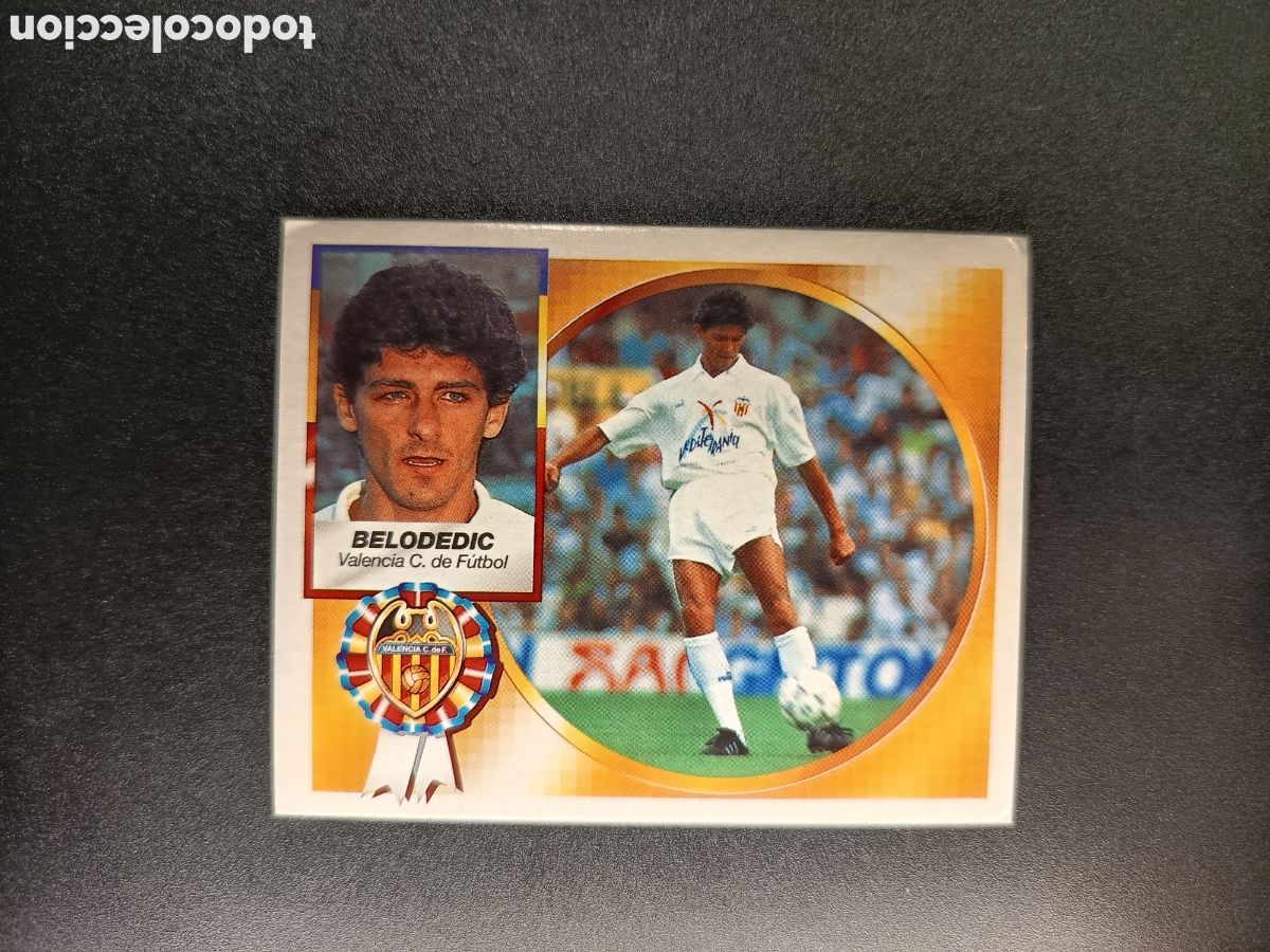 Sammeln alte Sammelbilder: BELODEDIC VALENCIA CF LIGA 94-95 1994-95 1994 1995 EDICIONES ESTE SIN PEGAR BAJA