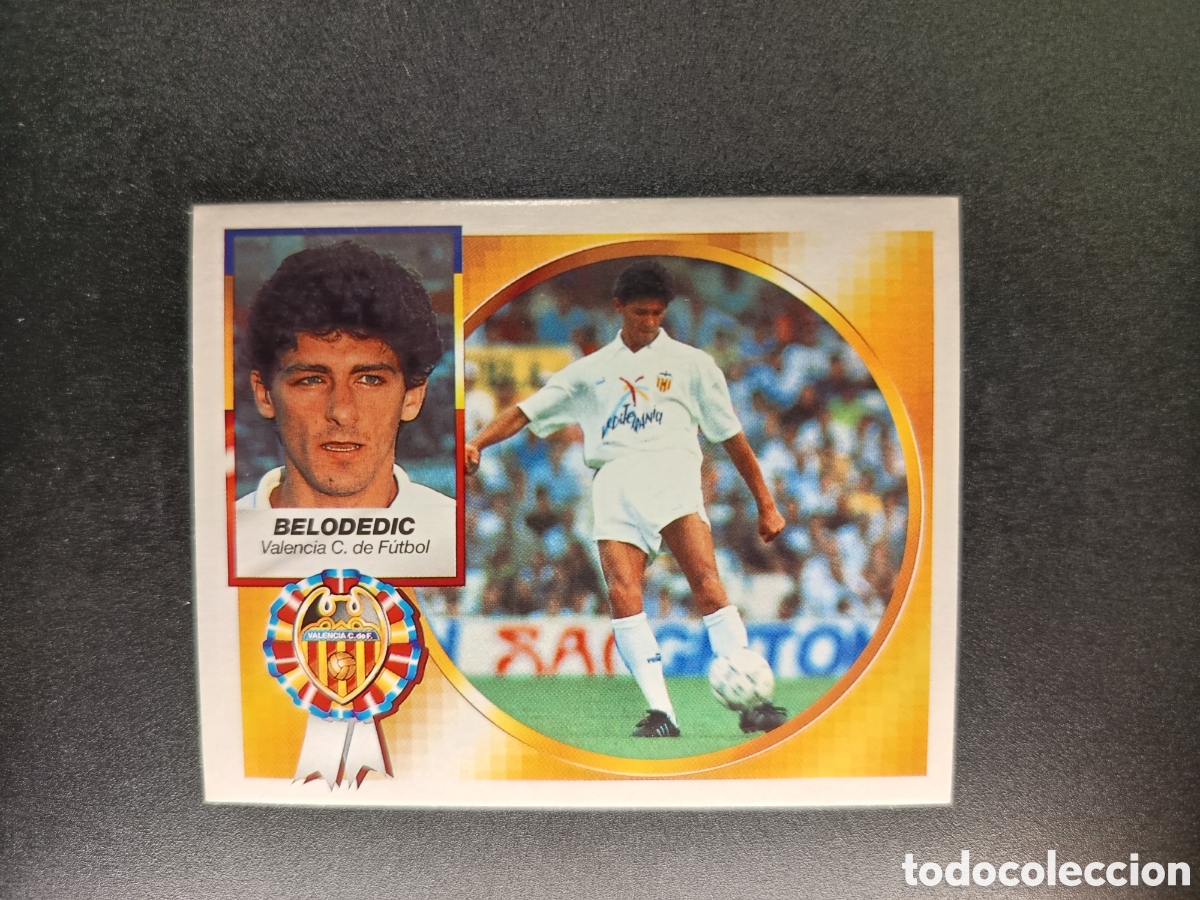 Sammeln alte Sammelbilder: BELODEDIC VALENCIA CF LIGA 94-95 1994-95 1994 1995 EDICIONES ESTE SIN PEGAR BAJA