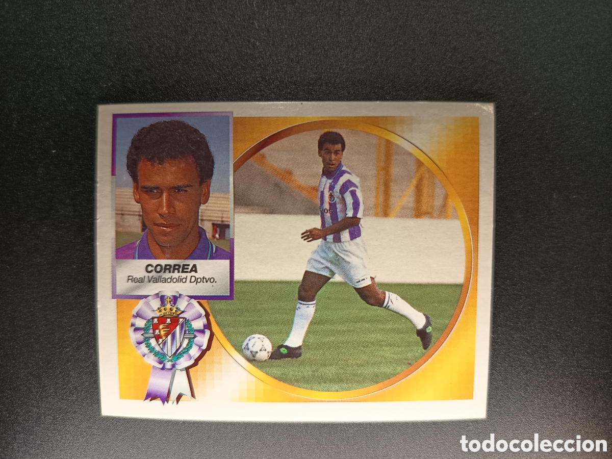 Sammeln alte Sammelbilder: CORREA REAL VALLADOLID LIGA 94-95 1994-95 1994 1995 EDICIONES ESTE SIN PEGAR BAJA