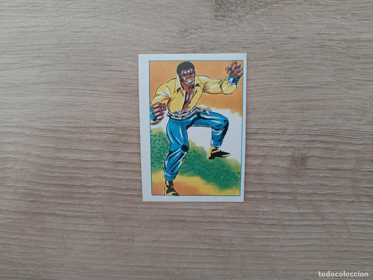 Coleccionismo cromos antiguos: CROMO EDITORIAL FHER 1981 SUPERHEROES 31 POWER MAN SIN PEGAR NUNCA PEGADO D726