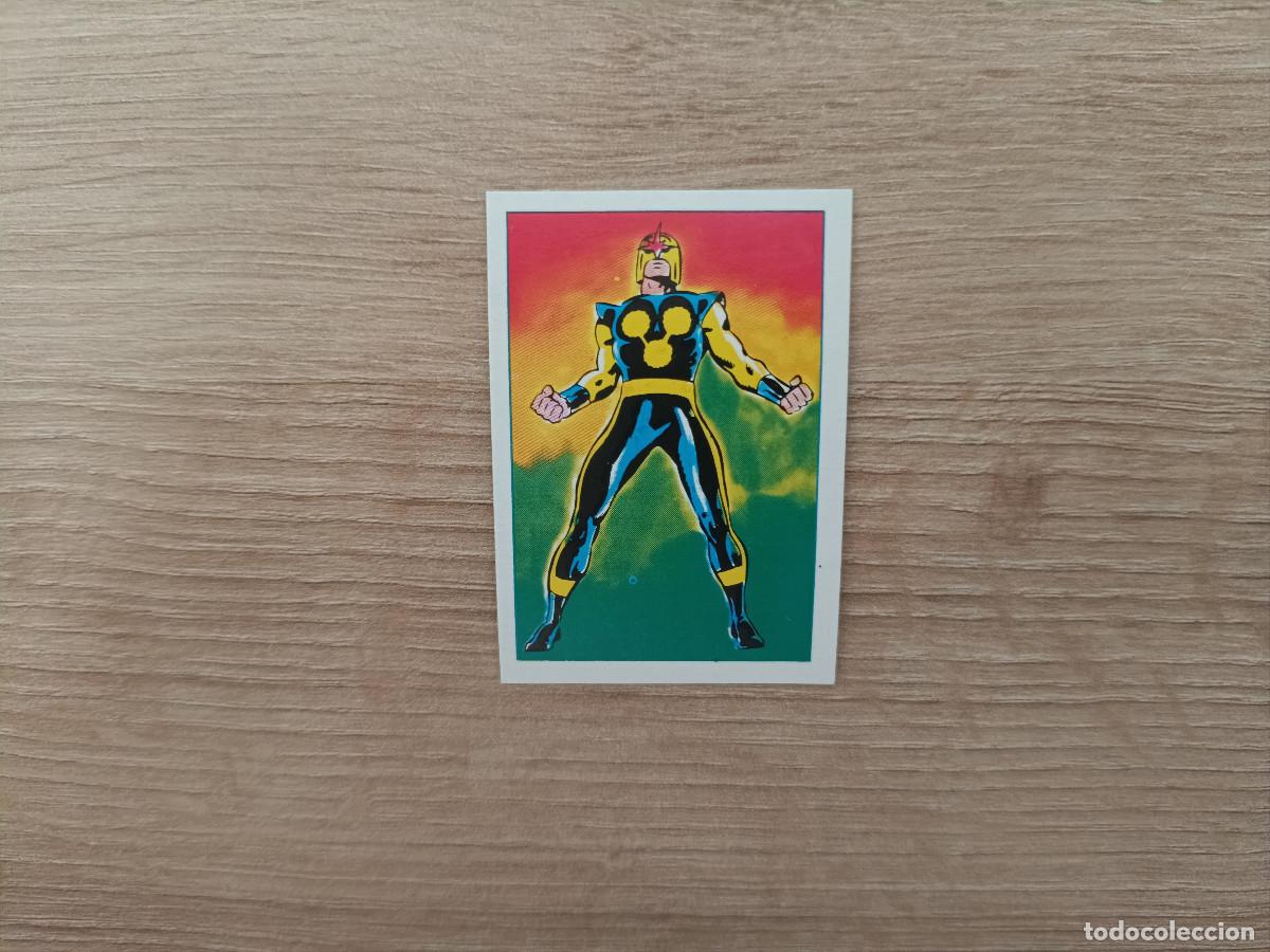 Coleccionismo cromos antiguos: CROMO EDITORIAL FHER 1981 SUPERHEROES 42 NOVA SIN PEGAR NUNCA PEGADO D726