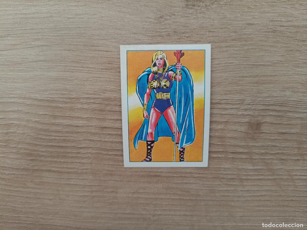 Coleccionismo cromos antiguos: CROMO EDITORIAL FHER 1981 SUPERHEROES 48 WALKYRIA SIN PEGAR NUNCA PEGADO D726