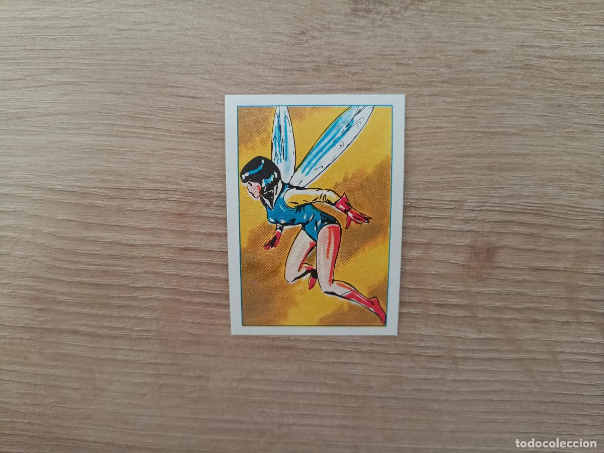 Coleccionismo cromos antiguos: CROMO EDITORIAL FHER 1981 SUPERHEROES 68 AVISPA SIN PEGAR NUNCA PEGADO D726