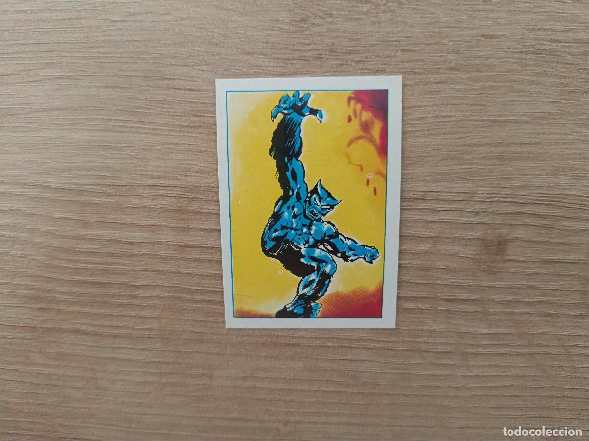 Coleccionismo cromos antiguos: CROMO EDITORIAL FHER 1981 SUPERHEROES 90 LA BESTIA SIN PEGAR NUNCA PEGADO D726