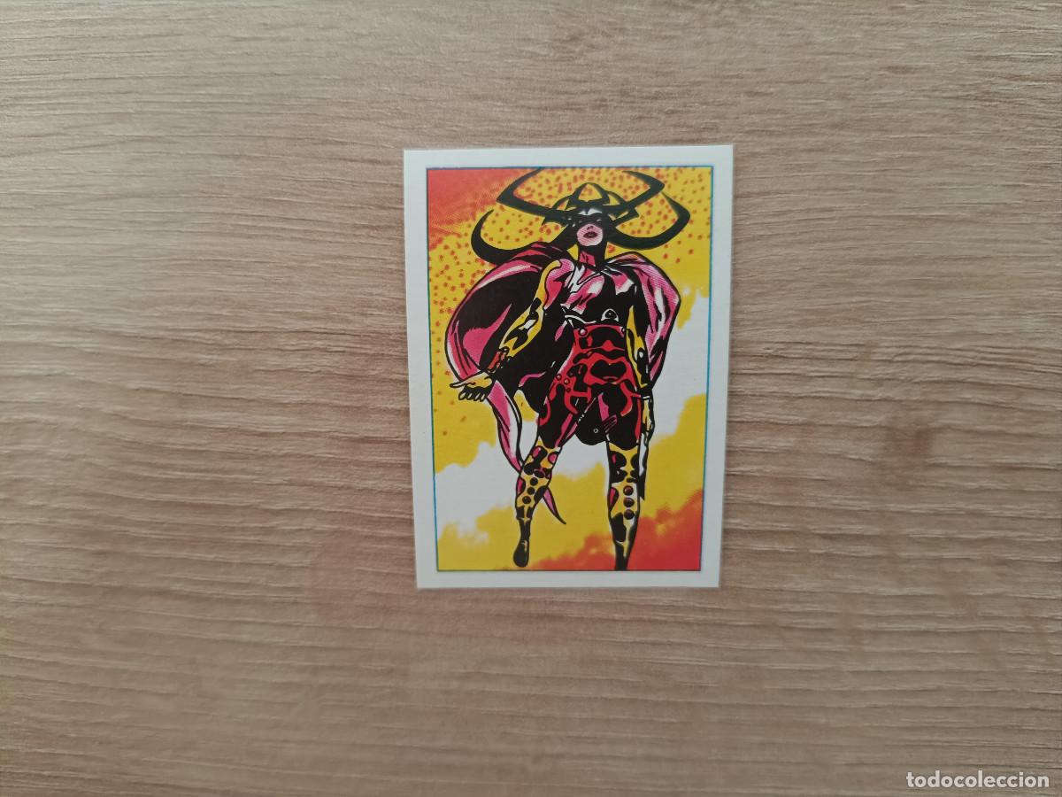 Coleccionismo cromos antiguos: CROMO EDITORIAL FHER 1981 SUPERHEROES 93 HELA SIN PEGAR NUNCA PEGADO D726