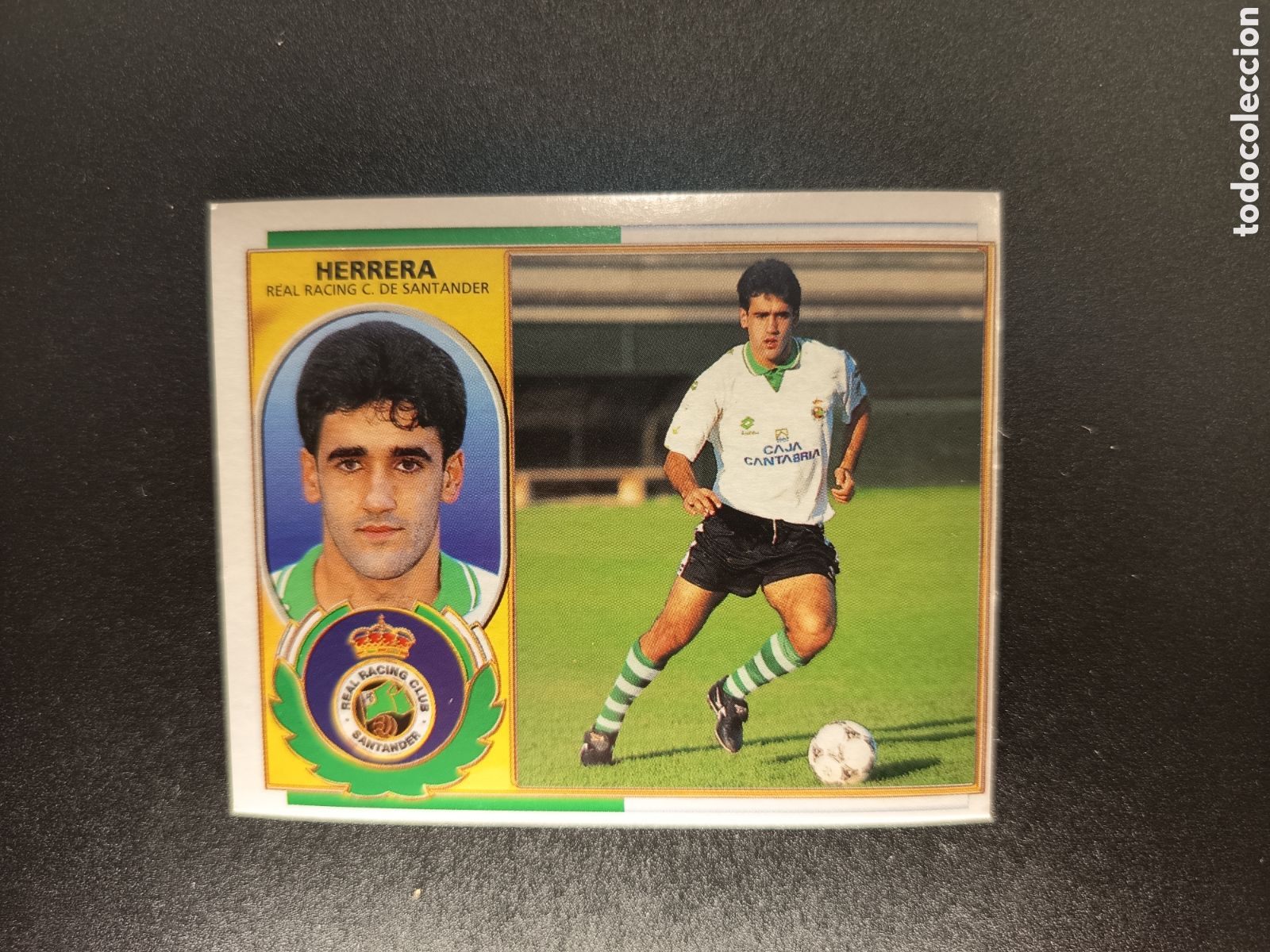 Colecionismo Cromos antigos: HERRERA RACING DE SANTANDER LIGA 96-97 1996-97 1996 1997 EDICIONES ESTE SIN PEGAR BAJA
