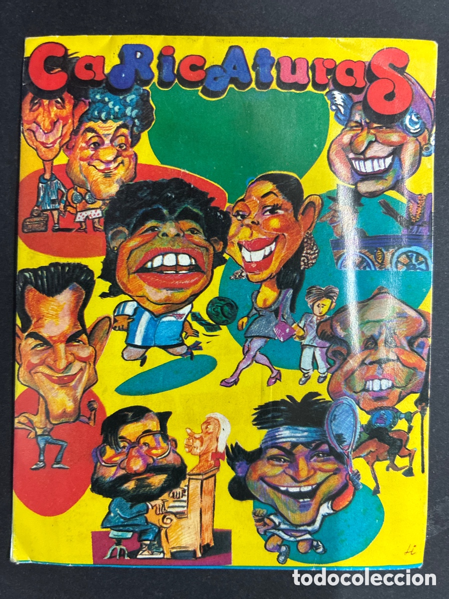 Coleccionismo cromos antiguos: SOBRE CROMOS SIN ABRIR ALBUM CARICATURAS EDITORIAL MILANO