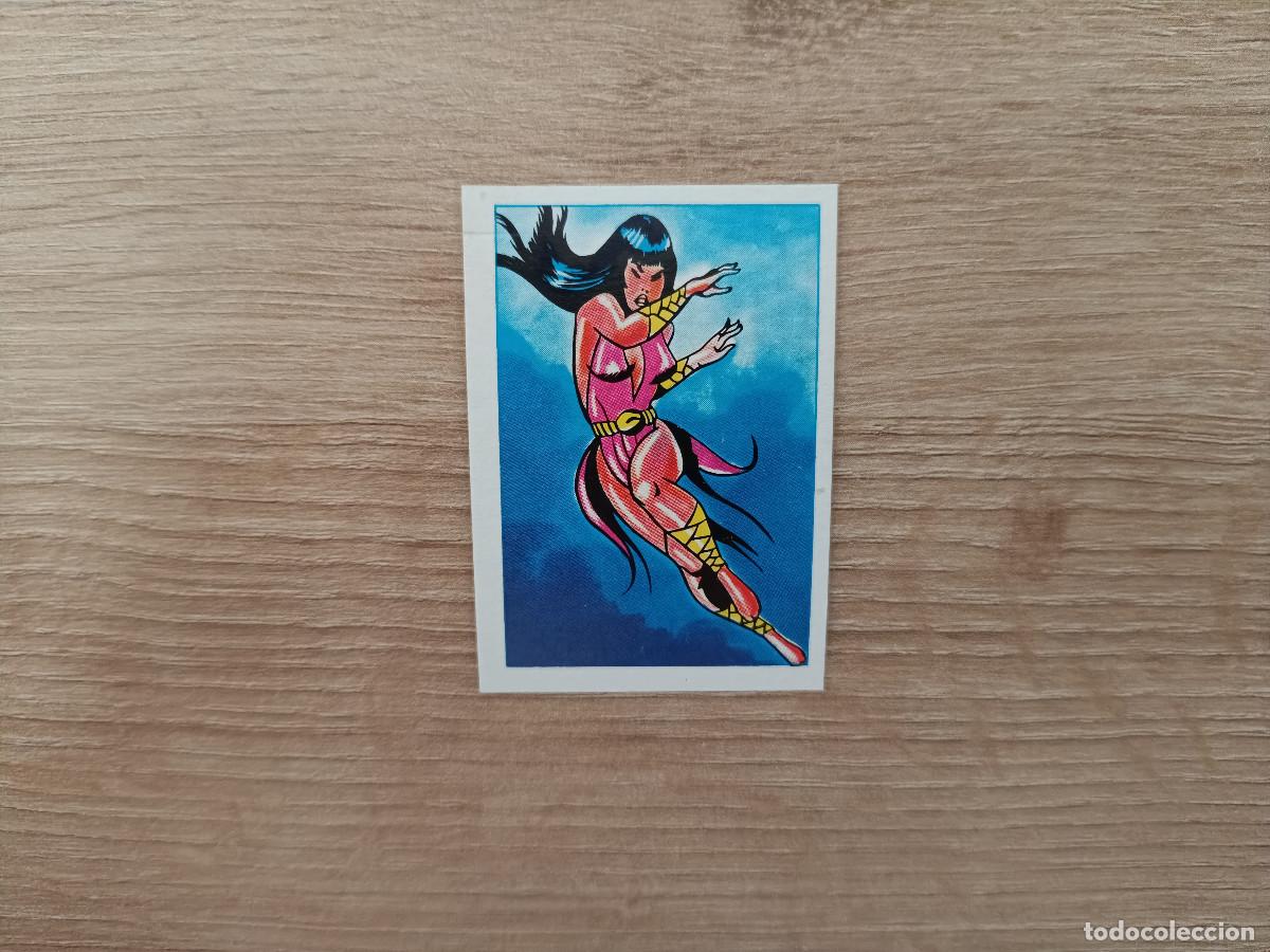 Collectionnisme Cartes &agrave; collectionner anciennes: CROMO EDITORIAL FHER 1981 SUPERHEROES 103 MANTIS SIN PEGAR NUNCA PEGADO D726