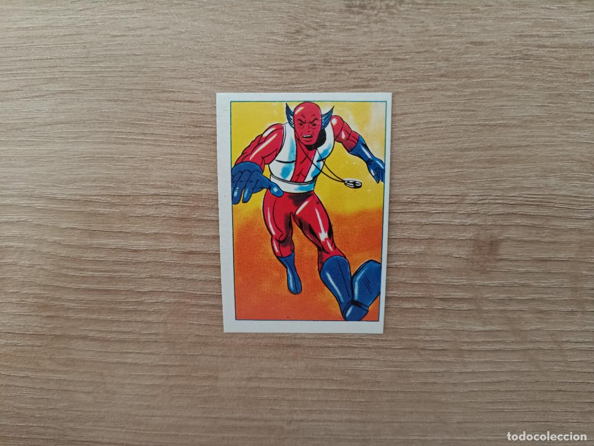 Collectionnisme Cartes &agrave; collectionner anciennes: CROMO EDITORIAL FHER 1981 SUPERHEROES 116 EL FANTASMA ROJO SIN PEGAR NUNCA PEGADO D726