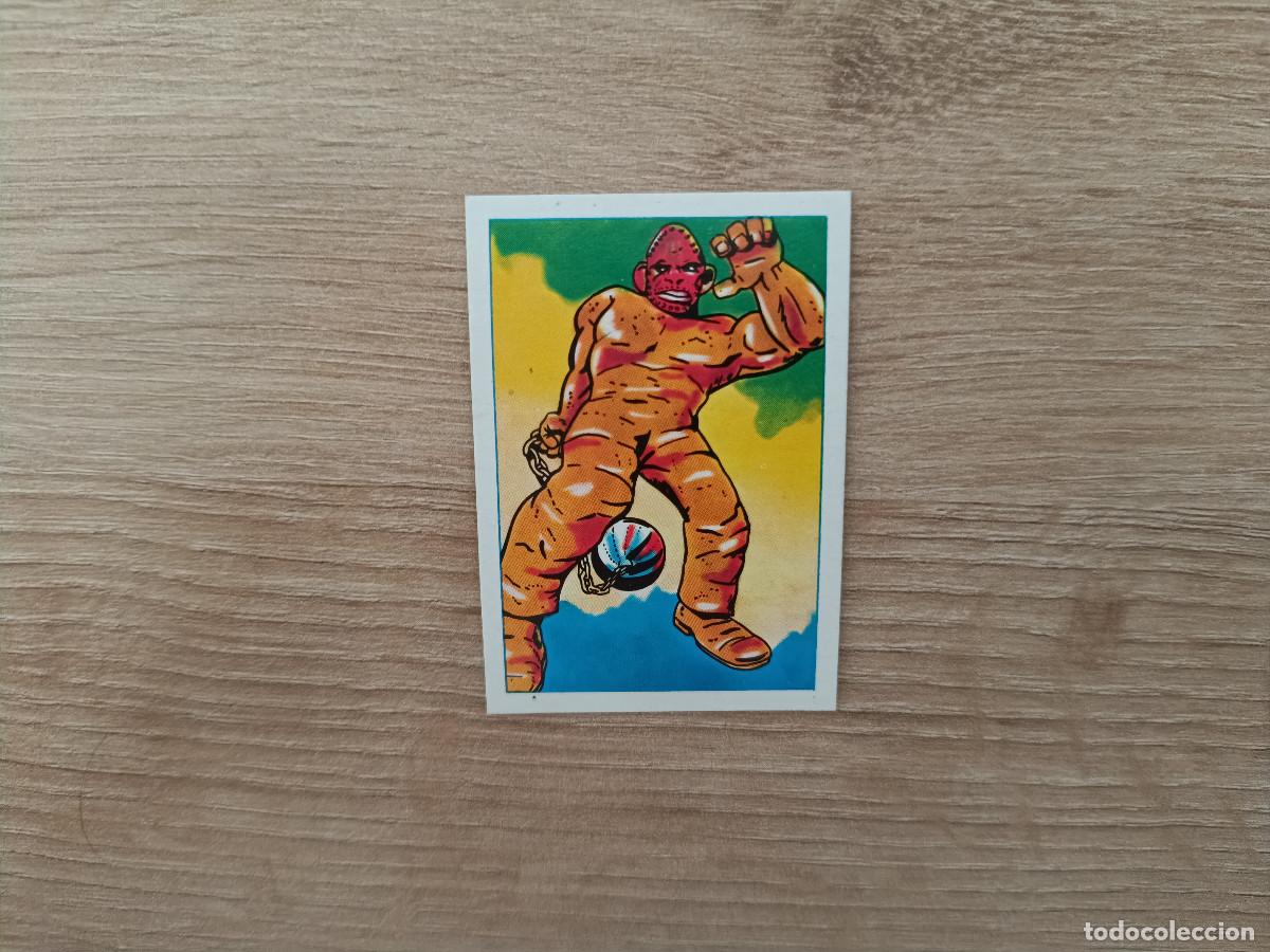 Collectionnisme Cartes &agrave; collectionner anciennes: CROMO EDITORIAL FHER 1981 SUPERHEROES 120 ESPONJA SIN PEGAR NUNCA PEGADO D726