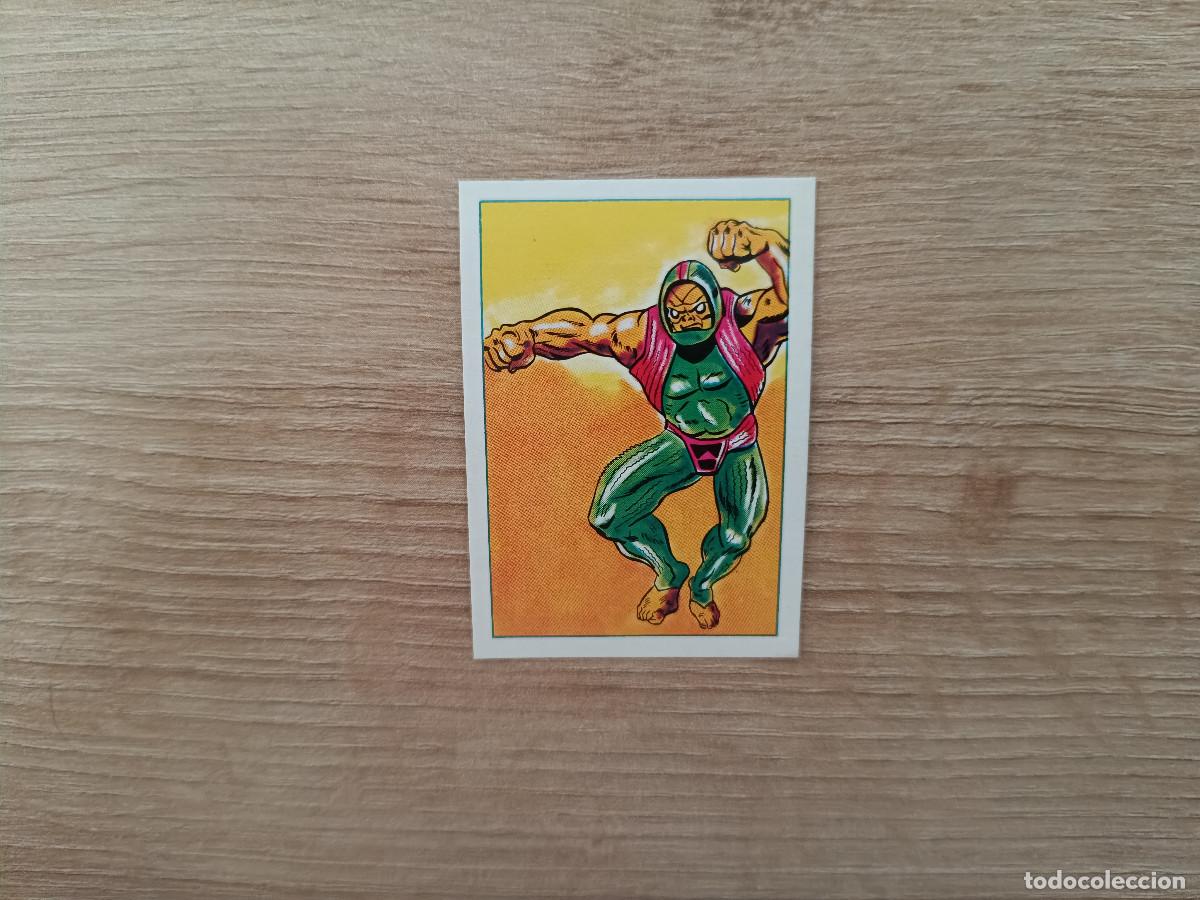 Coleccionismo cromos antiguos: CROMO EDITORIAL FHER 1981 SUPERHEROES 126 ALQUIMOIDE SIN PEGAR NUNCA PEGADO D726