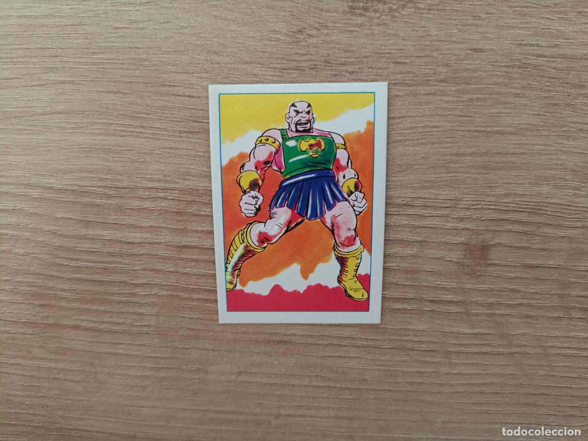 Collectionnisme Cartes &agrave; collectionner anciennes: CROMO EDITORIAL FHER 1981 SUPERHEROES 131 EL VERDUGO SIN PEGAR NUNCA PEGADO D726