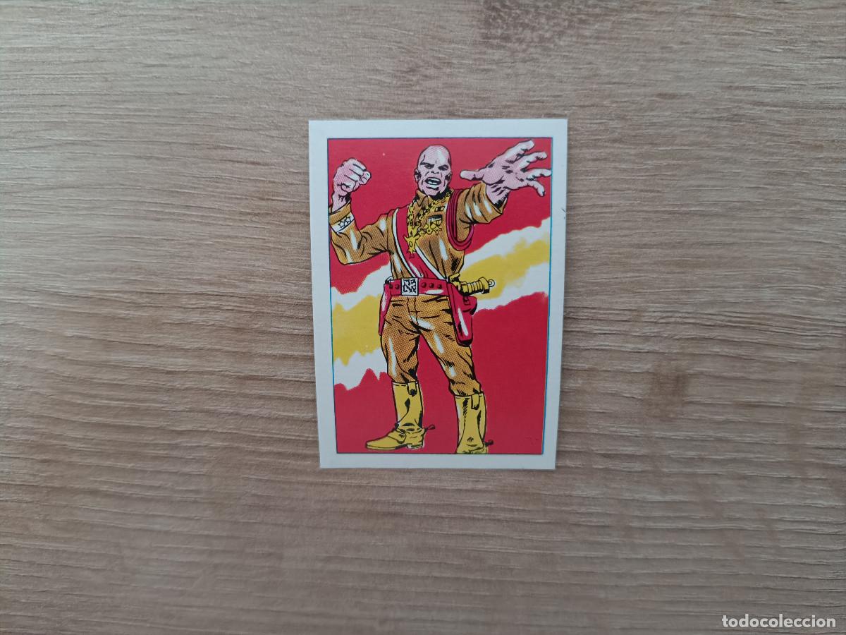 Collectionnisme Cartes &agrave; collectionner anciennes: CROMO EDITORIAL FHER 1981 SUPERHEROES 137 DRAXON SIN PEGAR NUNCA PEGADO D726